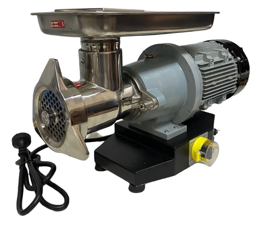 Picadora De Carne Eléctrica N32 Con Discos De 6 Y 8mm