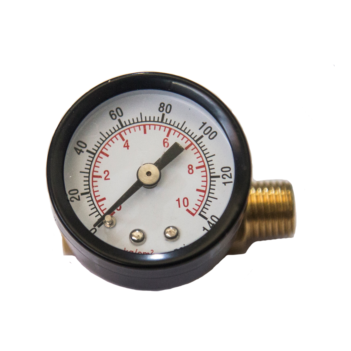 Regulador Caudal Aire 1/4  Con Manometro De Presion