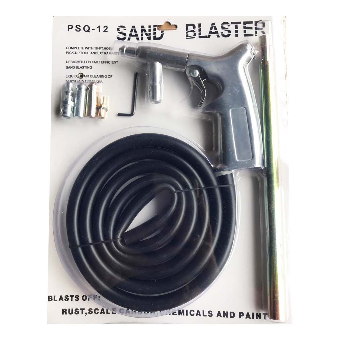 Pistola Soplete P/arenar Neumatica Sand Blaster Y Manguera