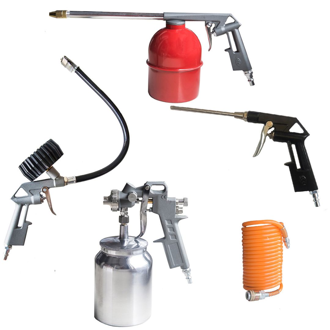 Kit Compresor Aire 5 Piezas Succión