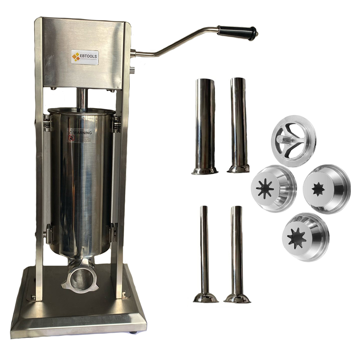 Embutidora Churros Vertical 3l Con 4 Boquillas