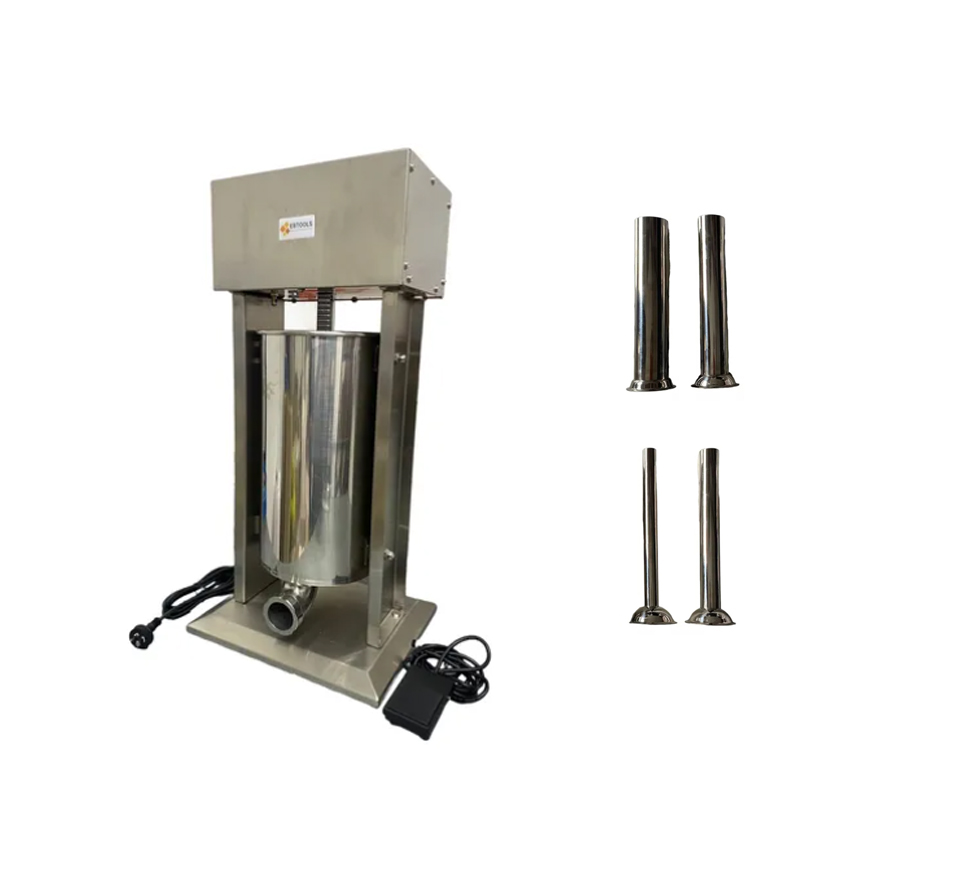 Embutidora Eléctrica 15litros Chorizos Salchichas Acero Inox