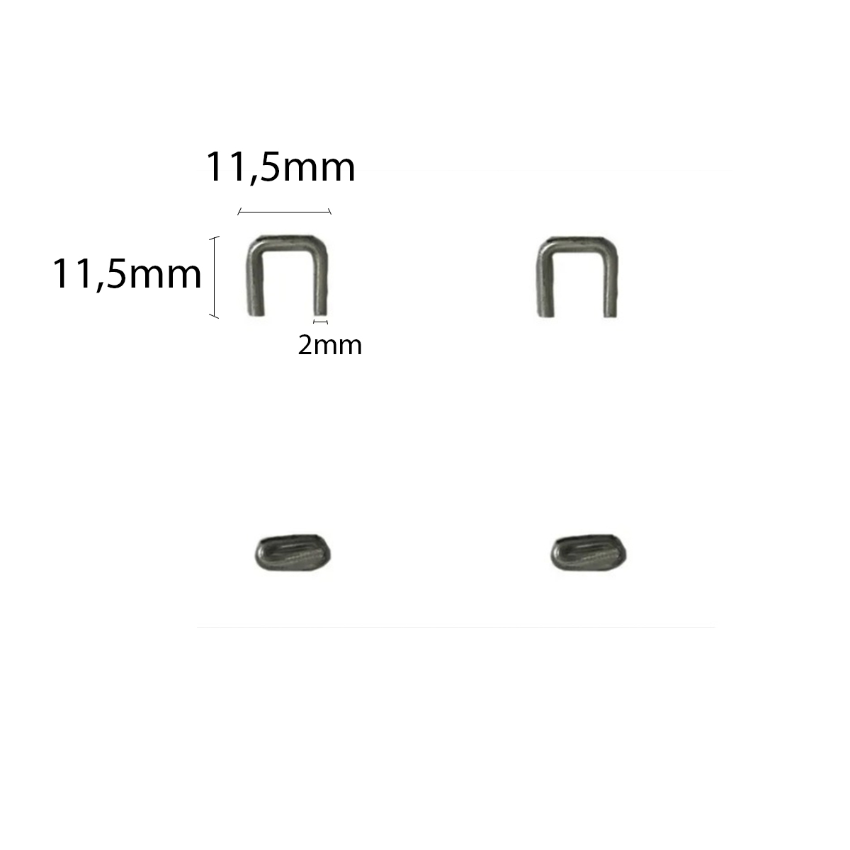 Clips Para Clipeadora Embutidos C506 x4400 U